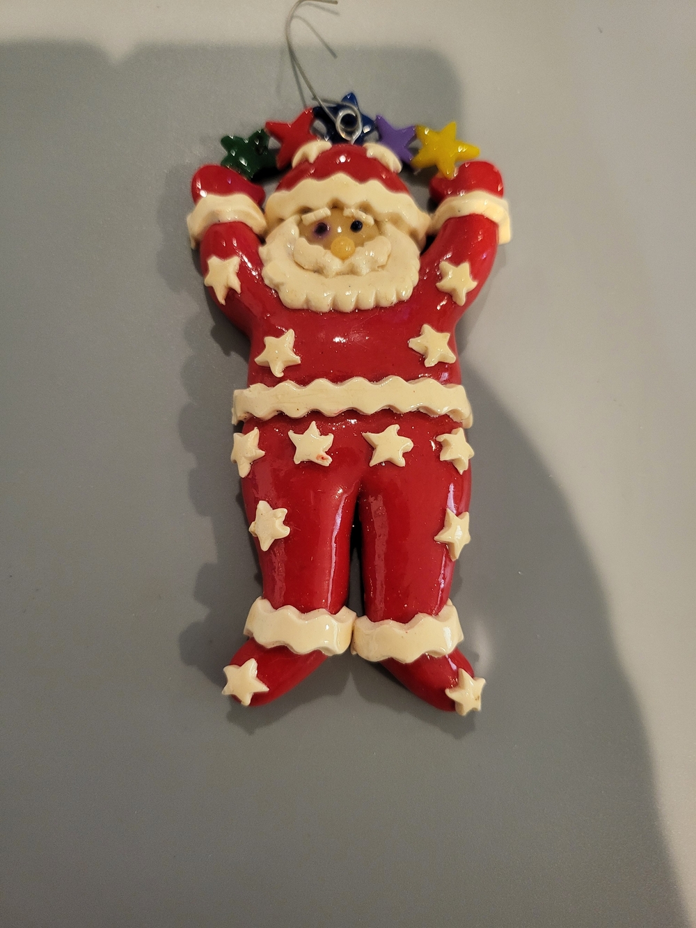 Silvestri Whimsical Santa Christmas Ornament